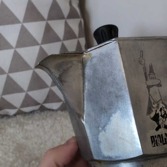 Vintage Alfonso Bialetti Camping Outdoor Utility The Moka Express Coffee Maker - Picture 9 of 10